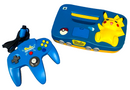 Nintendo 64 Pikachu Blue Japanese Limited Edition Console N64 NTSC-J0