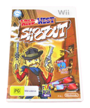 Boxed Wild West Shootout Nintendo Wii PAL *Complete* With Guns and 1 Glasses