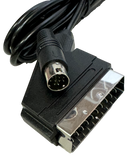 Sega Saturn PAL AV Cables Scart TV Replacement New Aftermarket 1.8 Metre