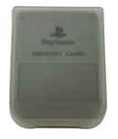 Genuine Sony Playstation 1 Memory Card 1MB Grey PS1 With Case (Preowned) - Games We Played