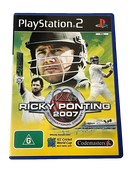 Ricky Ponting 2007 International Cricket PS2 Playstation 2 PAL *No Manual* - Games We Played