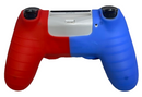 Silicone Cover For PS4 Controller Case Skin - Red/Blue - Games We Played